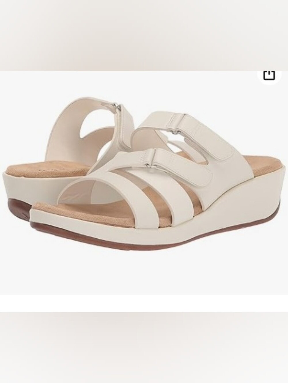 NWOT Easy Street Koda Wedge Sandals